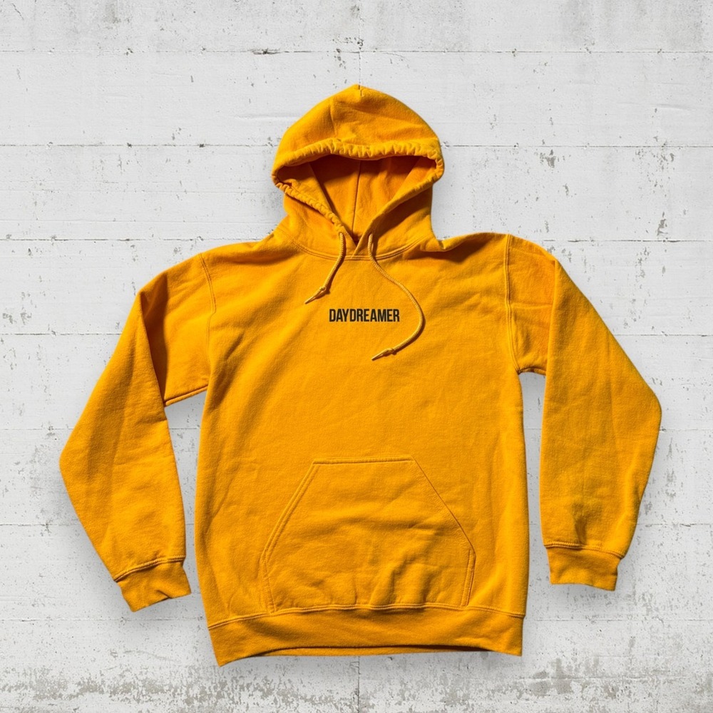 Daydreamer Hoodie Sweatshirt By Bowery Supply Co. Size S Yellow